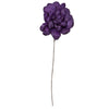 Vickerman H7MAD575 Natural Botanicals 6" Violet Maize Dahlia. 6 Stem/Bag. Dried And Preserved.