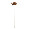 Vickerman H7PCS000 Natural Botanicals 2.75" Palm Cap Natural On Stem. Includes 75 Pieces Per Pack.