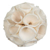 Vickerman H7SCRM900 Natural Botanicals 2.4" Sola Crape Ball. Includes 50 Pieces Per Pack.