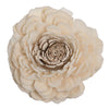 Vickerman H7SFL006 Natural Botanicals 1.6"/2.4"/3.2" Assorted Charki Skin Sola Head 24 Flowers/Polybag.