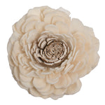 Vickerman H7SFL006 Natural Botanicals 1.6"/2.4"/3.2" Assorted Charki Skin Sola Head 24 Flowers/Polybag.