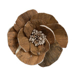 Vickerman H7SFL016 Natural Botanicals 1.6"/2.4"/3.2" Assorted Walnut Sola Flower Head 24 Flowers/Polybag.