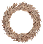 Vickerman H8CLWL999 Natural Botanicals 24" Bleached Canna Leaf Wreath