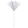 Vickerman H8PAS900 Natural Botanicals 20" White Washed Palm Sun Stem. Includes 12 Pieces Per Bunch.