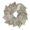 Vickerman H8PAW000 Natural Botanicals 17" Natural Palm Spear Wreath.