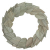 Vickerman H8PAWL000 Natural Botanicals 24" Natural Palm Spear Wreath