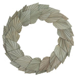 Vickerman H8PAWL000 Natural Botanicals 24" Natural Palm Spear Wreath