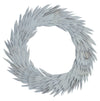 Vickerman H8SUWL900 Natural Botanicals 24" White Washed Palm Sun Wreath