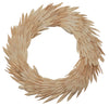 Vickerman H8SUWL999 Natural Botanicals 24" Bleached Palm Sun Wreath