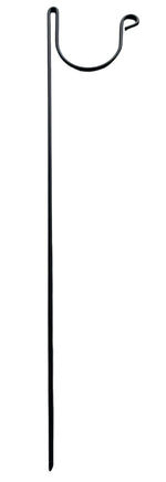 Garden Hose Holder Round Vertical Wrought Iron Design