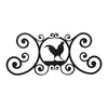 Rustic Iron Wall Decor – Rooster Plaque