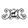 Classic Iron Wall Decor – Horse Plaque – 11" Height – Decorative Home Accent – by Village Wrought Iron Inc.