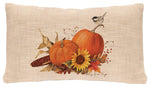 Heritage Lace HP-PC2 Harvest Pumpkin Print Pillow Cover