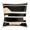 Luxury Striped Hide Accent Cushion
