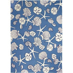 Jellybean Serenity at Sea Indoor & Outdoor Rug – Coastal-Inspired, Durable, Fade-Resistant, Perfect for Patio, Porch, or Living Room Decor