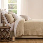 Natural Twin/XL Coverlet Set – Lightweight Bedding with Sham