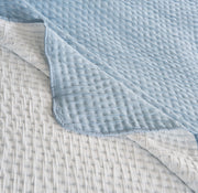 Soft Blue Cotton Quilt – Twin/XL Size with Matching Sham