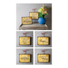 Manual Woodworkers and Weavers Psalm 23 Wall Plaque Set – Christian Verse Art Set of 3