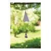 Rustic Triangle Wind Bell with Dragonfly Detail for Garden Use