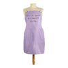 Humorous Zero to Naked Apron for Women Who Love to Cook with Fun