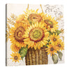 Rustic Sunflower Canvas Wall Art for Country-Themed Spaces