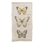 Elegant Home Butterfly Wall Art Set of 2 – White Paper Design 36" by Manual Woodworkers