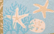 Washable Coastal Welcome Mat – Jellybean 20