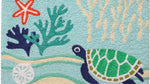 Ocean Welcome Mat – Jellybean Sea Life Indoor/Outdoor Rug