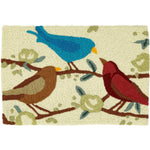 Jellybean Birdsong Accent Doormat 20"x30" – Washable, Stylish, Functional Indoor/Outdoor Mat
