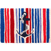 Patriotic Sailboat Doormat – 20"x30" Washable Indoor/Outdoor Rug