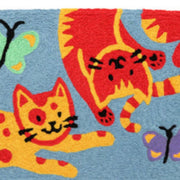 Whimsical Kitties Doormat – Playful Entryway Accent Mat
