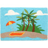 Jellybean Lost Island 20"x30" Doormat – Vibrant Island-Inspired Accent Mat for Indoor or Outdoor Use