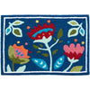 Colorful Folk Art Welcome Mat – Jellybean Boho Floral Accent