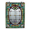 Fine Art Lighting Pond Lily Stained Glass Panel – Tiffany Style 24" x 18"