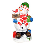 Vickerman JR172241 13" Noel Winter Snowman Figure