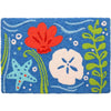 Coastal Underwater Treasures Doormat – 20"x30" Washable Rug