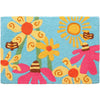 Vibrant Floral Indoor/Outdoor Rug
