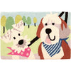 Dog in the Park Doormat – 20x30 Washable Accent Rug