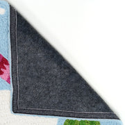 Coastal Welcome Mat with Fish & Coral – Jellybean 20x30 Doormat