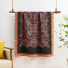 Quilted Mandala Throw Blanket