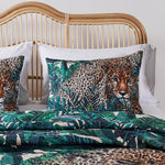 Greenland Home Fashions GL-2008BS Jungle Cat Standard Shams