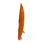 Wooden Short Board – Western Red Cedar – 75.5 Inch Handcrafted Surfboard By Old Modern Handicrafts