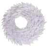 Vickerman K160330 30" White Fir Artificial Christmas Wreath Unlit