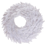 Vickerman K160330 30" White Fir Artificial Christmas Wreath Unlit