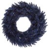 Vickerman K160730 30" Navy Blue Fir Artificial Christmas Wreath Unlit