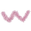 Vickerman K163814 9' Pink Fir Artificial Christmas Garland Unlit