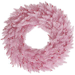 Vickerman K163830 30" Unlit Pink Fir Artificial Christmas Wreath Unlit