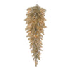 Vickerman K166407 36" Champagne Fir Artificial Christmas Teardrop Unlit