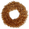 Vickerman K167224 24" Copper Fir Artificial Christmas Wreath Unlit