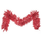 Vickerman K161414 9' Red Fir Artificial Christmas Garland Unlit